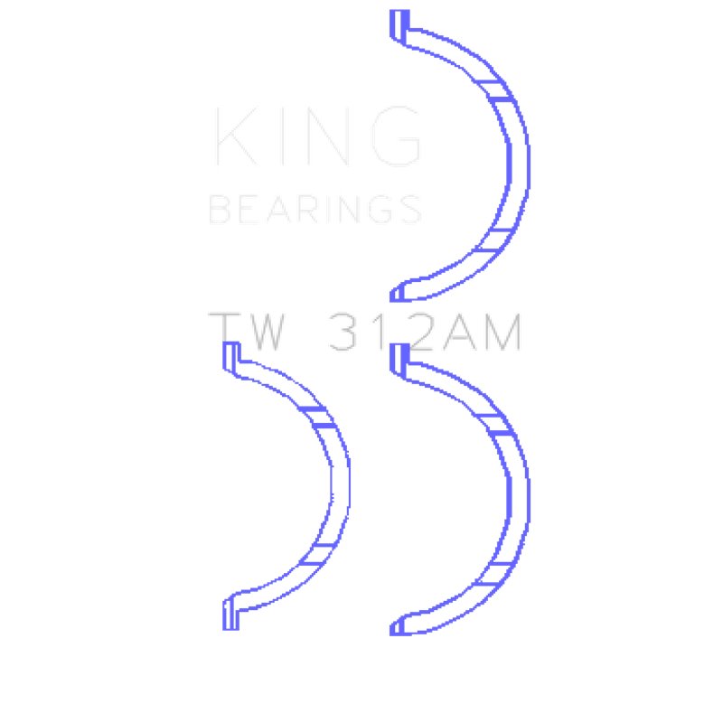 King Chevrolet V8 6.6L Turbo Diesel 2001-09 Thrust Washer Set