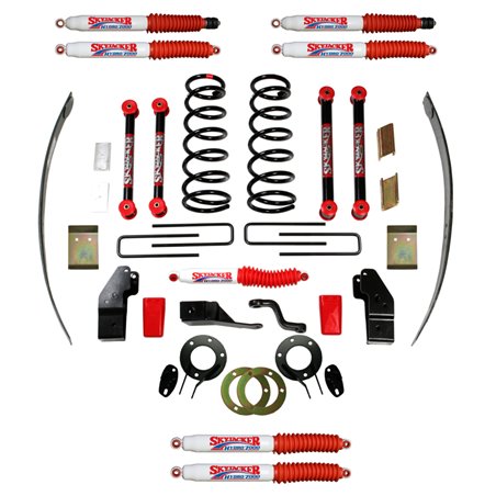 Skyjacker 5"KIT,00-02DGE CLII,4HYDROS