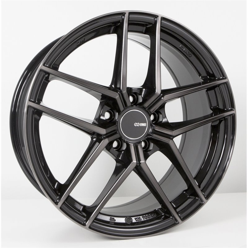 Enkei TY5 18x8 5x114.3 40mm Offset 72.6mm Bore Pearl Black Wheel