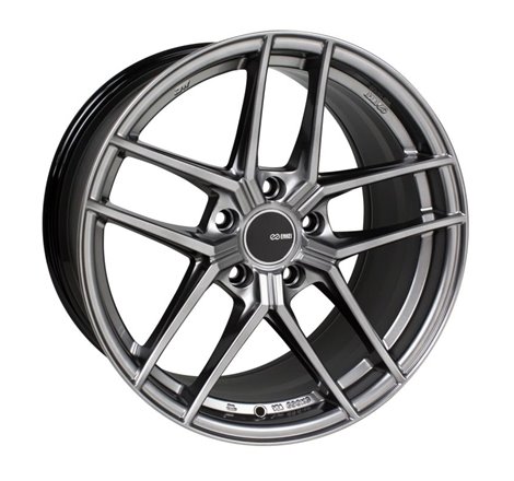 Enkei TY5 18x8 5x114.3 50mm Offset 72.6mm Bore Hyper Silver Wheel