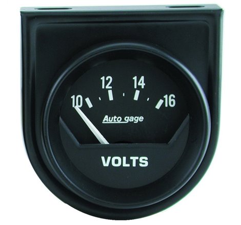 Autometer AutoGage 2in Voltmeter 10-16V Auto Gauge - Black