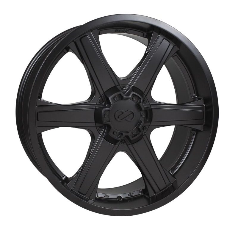 Enkei BHAWK 22x9.5 6x139.7 30mm Offset 78mm Bore Black Wheel