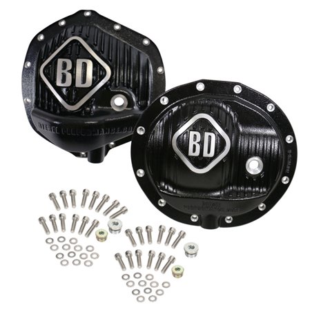 BD Diesel Differential Cover Pack Front & Rear - 14-18 Ram 2500/3500 w/o Rear Coil Springs