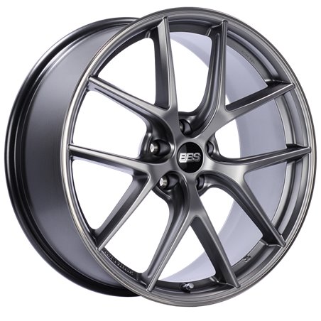 BBS CI-R 20x8.5 5x114.3 ET40 Platinum Silver Polished Rim Protector Wheel -82mm PFS/Clip Required