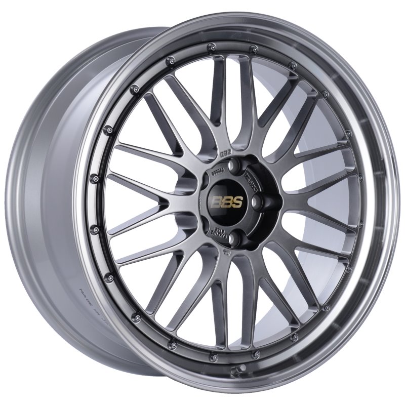 BBS LM 21x9 5x120 ET32 Diamond Black Center Diamond Cut Lip Wheel -82mm PFS/Clip Required