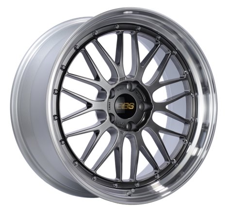 BBS LM 20x9 5x120 ET20 Diamond Black Center Diamond Cut Lip Wheel -82mm PFS/Clip Required