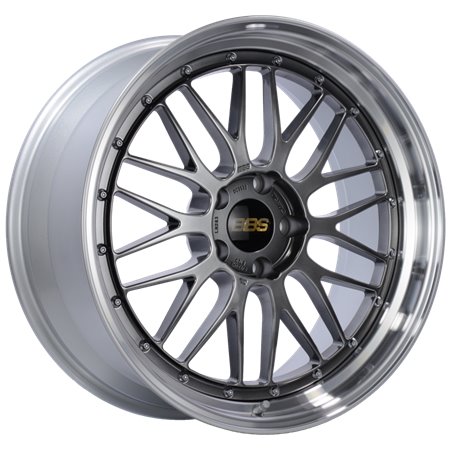 BBS LM 20x9 5x120 ET20 Diamond Black Center Diamond Cut Lip Wheel -82mm PFS/Clip Required