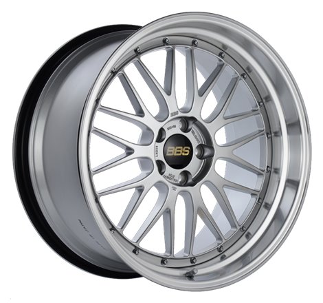 BBS LM 20x10.5 5x114.3 ET20 CB66 Diamond Silver Center Diamond Cut Lip Wheel