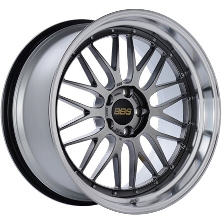 BBS LM 20x10.5 5x114.3 ET20 CB66 Diamond Black Center Diamond Cut Lip Wheel