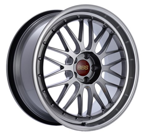 BBS LM 20x9.5 5x114.3 ET40 CB66 Diamond Black Center Diamond Cut Lip Wheel