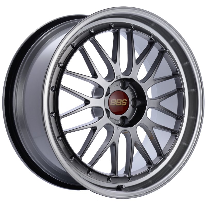 BBS LM 20x9.5 5x114.3 ET40 CB66 Diamond Black Center Diamond Cut Lip Wheel