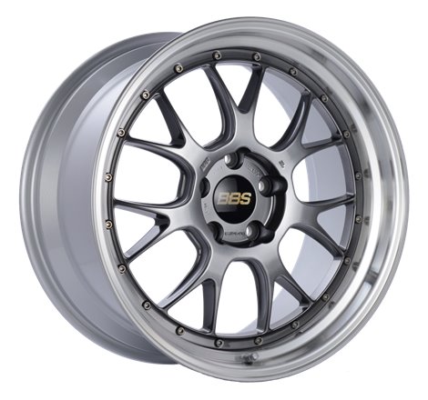 BBS LM-R 19x9.5 5x120 ET25 Diamond Black Center Diamond Cut Lip Wheel -82mm PFS/Clip Required