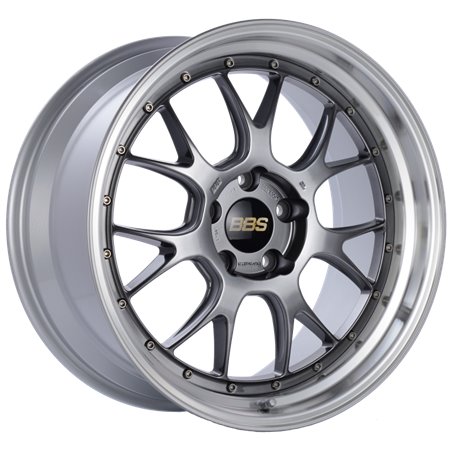 BBS LM-R 19x9.5 5x120 ET25 Diamond Black Center Diamond Cut Lip Wheel -82mm PFS/Clip Required