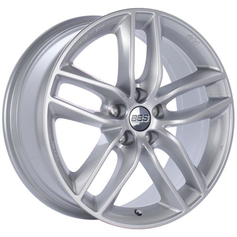 BBS SX 19x8.5 5x108 ET45 Sport Silver Wheel -70mm PFS/Clip Required