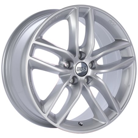 BBS SX 18x8 5x108 ET45 Sport Silver Wheel -70mm PFS/Clip Required