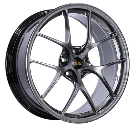 BBS RI-D 20x8.5 5x112 ET41 Diamond Black Wheel -82mm PFS/Clip Required