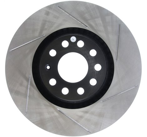 StopTech Power Slot 01-06 Audi Allroad / 05-09 A4 / 6/99-04 A6 / 99-02 S4 Left Front Slotted Rotor