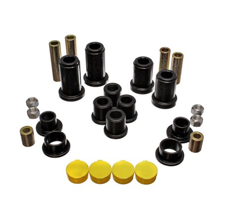 Energy Suspension 99-07 General Motors (Various) Black Front End Control Arm Bushing Set