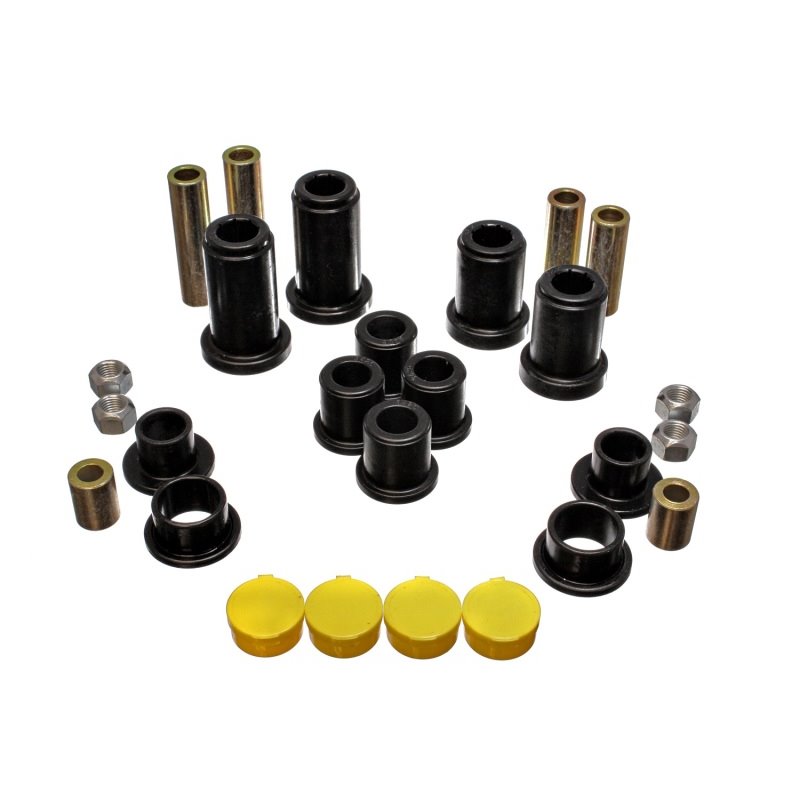 Energy Suspension 99-07 General Motors (Various) Black Front End Control Arm Bushing Set