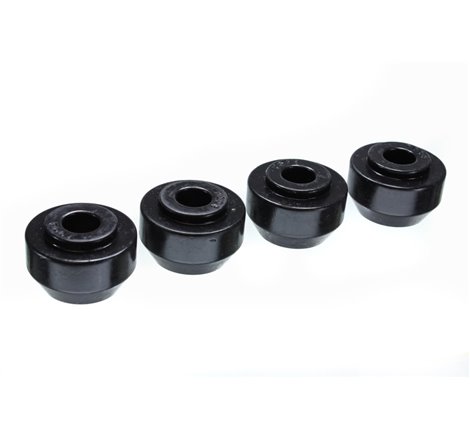 Energy Suspension 64-66 Ford Mustang Black Front Strut Rod Bushing Set