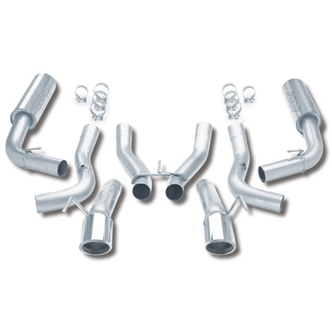 Borla 96-02 Viper GTS/R/T-10 Coupe/Convertible 2dr w/ 2.5in Inlets SS Catback Exhaust System