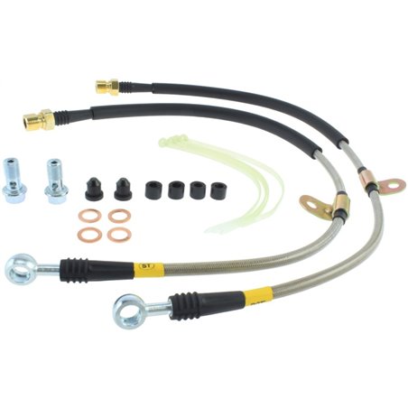 StopTech Stainless Steel Front Brake Lines 12-14 Ford Raptor