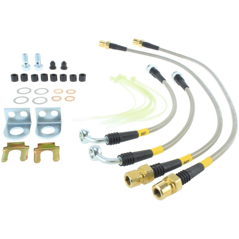 StopTech 12-14 Ford Raptor Stainless Steel Rear Brake Lines