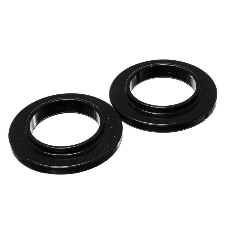 Energy Suspension Universal 2 3/4in ID 4 9/16in OD 3/4in H Black Coil Spring Isolators (2 per set)