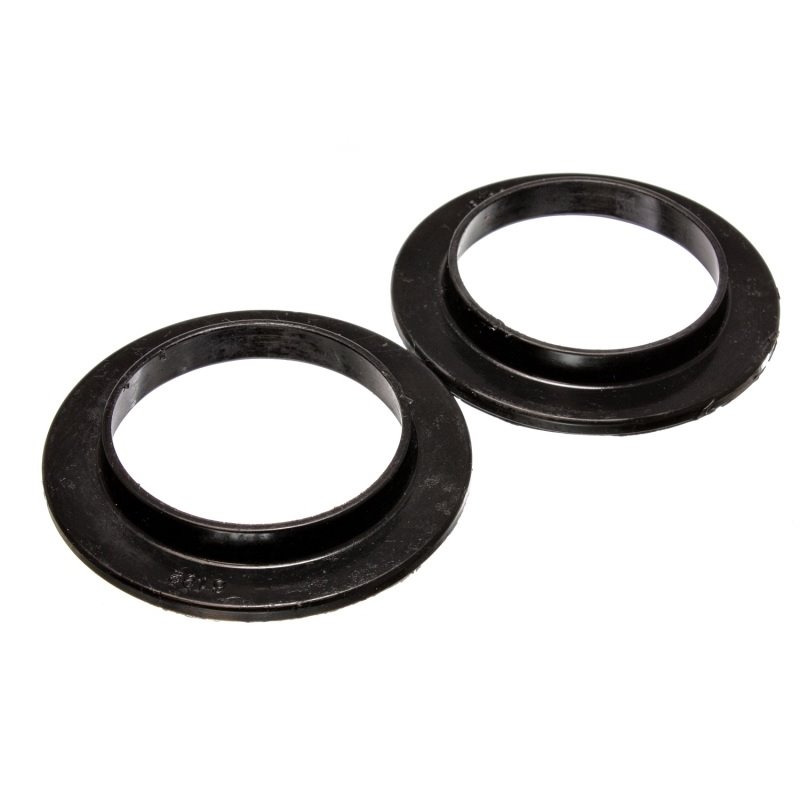 Energy Suspension Universal 2 3/4in ID 4 1/16in OD 9/16in H Black Coil Spring Isolators (2 per set)