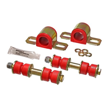 Energy Suspension 89-95 Isuzu Amigo/Rodeo Red 1-1/8in Front Sway Bar Bushings