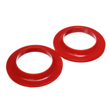 Energy Suspension Universal 3-3/4in ID 5-13/16in OD 7/8in H Red Coil Spring Isolators (2 per set)