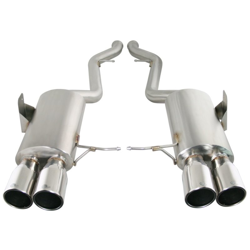 aFe MACHForce XP Exhaust Cat-Back 2.5in Dia SS-304 Polished Tips 07-13 BMW M3 (E92/93) V8 4.0L