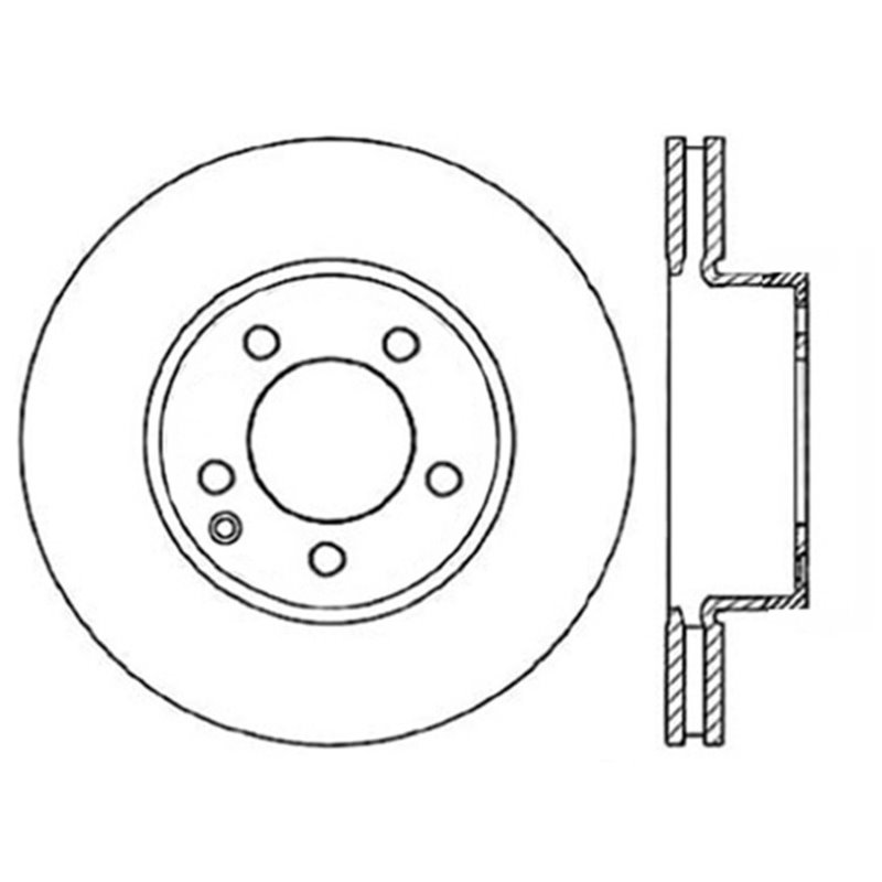 StopTech Drilled Sport Brake Rotor