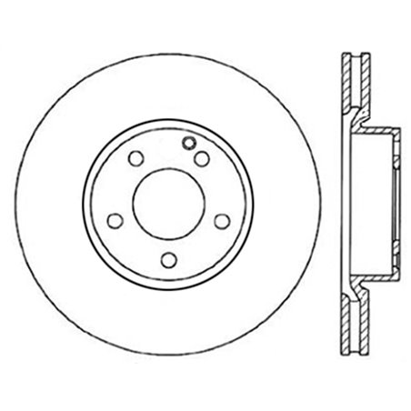 StopTech Drilled Sport Brake Rotor