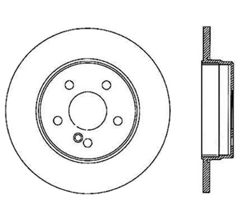 StopTech Drilled Sport Brake Rotor