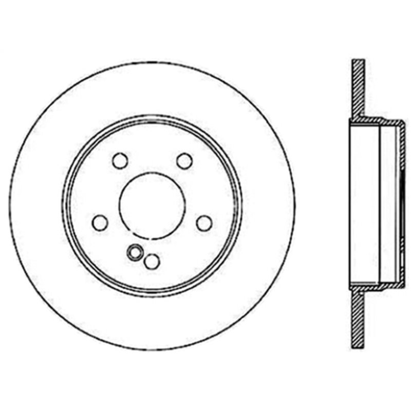 StopTech Drilled Sport Brake Rotor