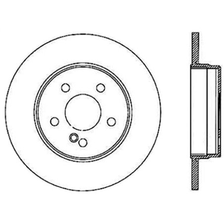 StopTech Drilled Sport Brake Rotor