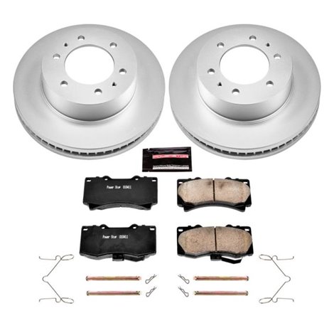 Power Stop 06-10 Hummer H3 Front Z17 Evolution Geomet Coated Brake Kit