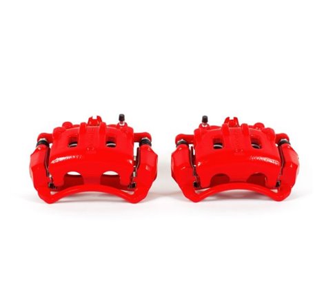 Power Stop 12-15 Chevrolet Captiva Sport Front Red Calipers w/Brackets - Pair