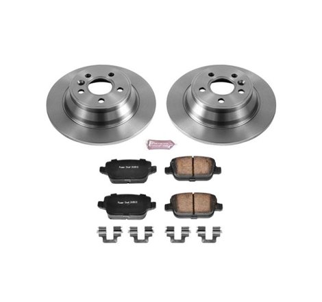 Power Stop 07-11 Volvo S80 Rear Autospecialty Brake Kit