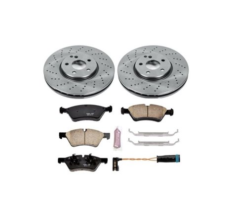 Power Stop 07-09 Mercedes-Benz E350 Front Autospecialty Brake Kit