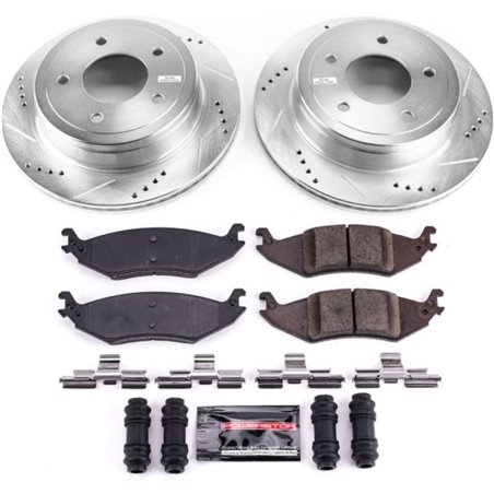 Power Stop 04-06 Ford E-150 Rear Z23 Evolution Sport Brake Kit