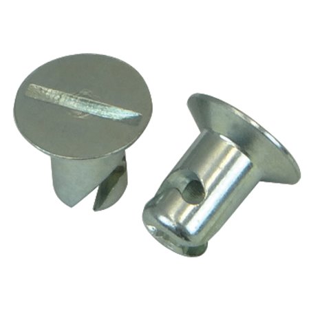 Moroso Quick Fastener - Flush Head - 5/16in x .400in - Steel - 10 Pack