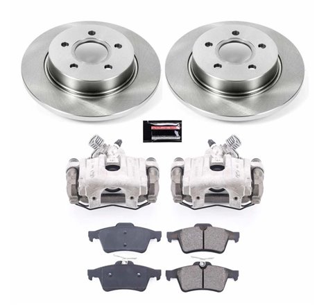 Power Stop 12-18 Ford Focus Rear Autospecialty Brake Kit w/Calipers