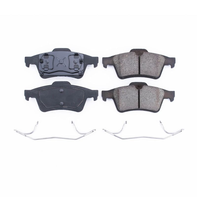 Power Stop 04-05 Mazda 3 Rear Z17 Evolution Ceramic Brake Pads w/Hardware