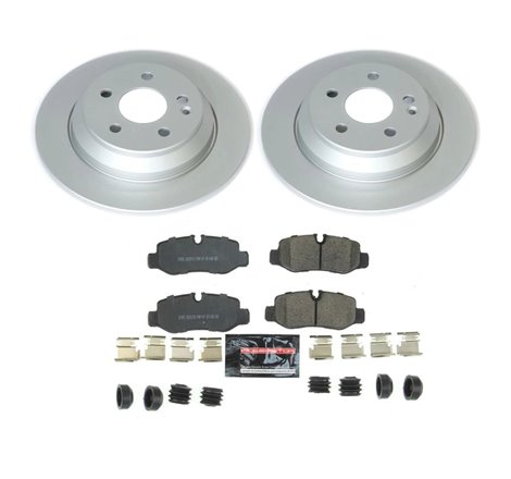 Power Stop 16-19 Mercedes-Benz Metris Rear Z17 Evolution Geomet Coated Brake Kit