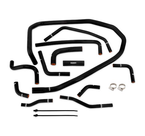 Mishimoto 2015 Subaru WRX Black Silicone Radiator Coolant Ancillary Hoses Kit