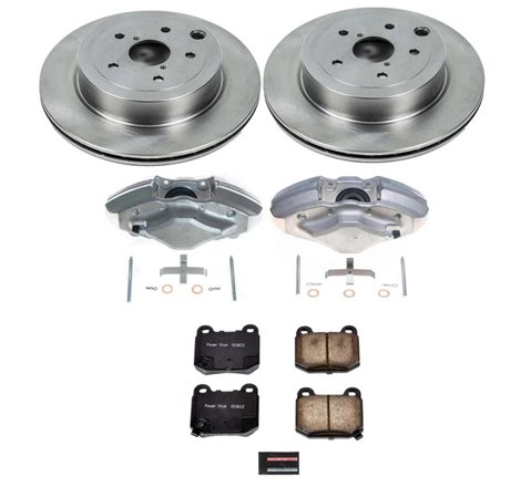 Power Stop 08-14 Subaru Impreza Rear Autospecialty Brake Kit w/Calipers