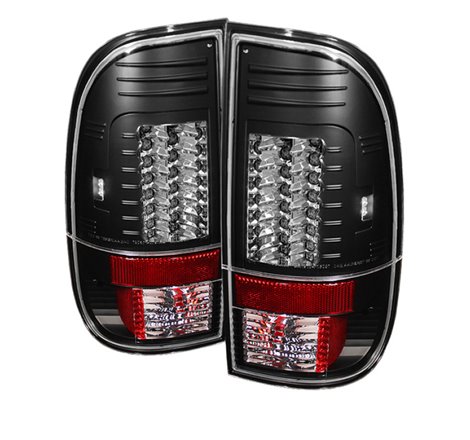 Spyder Ford Super Duty 08-15 Version 2 LED Tail Lights Black ALT-YD-FS07-LED-G2-BK