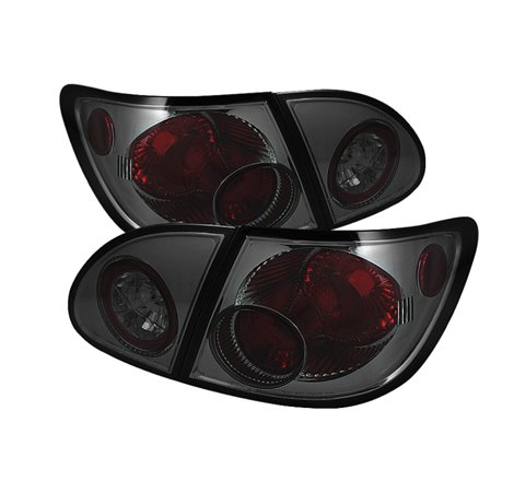 Spyder Toyota Corolla 03-08 Euro Style Tail Lights Smoke ALT-YD-TC03-SM